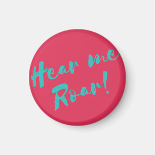 Aimant Écoutez-moi le texte en rugissement