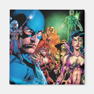 Aimant Écran comique de nuit noir 2 - Couleur