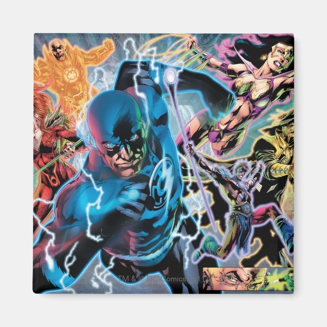 Aimant Écran noir de nuit - Couleur (Devant)