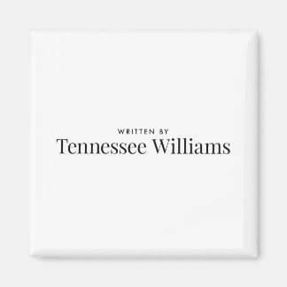 Aimant Écrit par Tennessee Williams