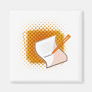Aimant Écriture Lover