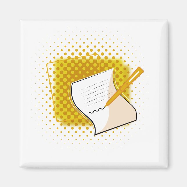 Aimant Écriture Lover (Devant)