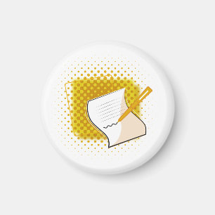 Aimant Écriture Lover