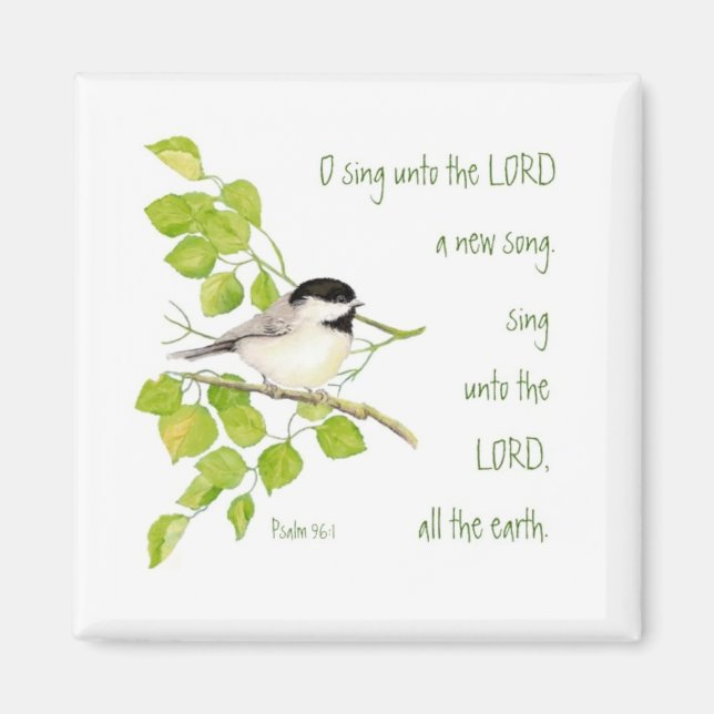 Aimant Écriture, Ô Chante Au Seigneur, Oiseau De Musique (Devant)