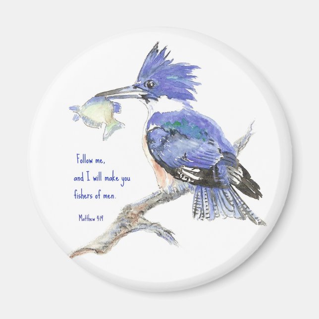 Aimant Écriture, Pêcheurs d'hommes, Inspirationnel (Devant)