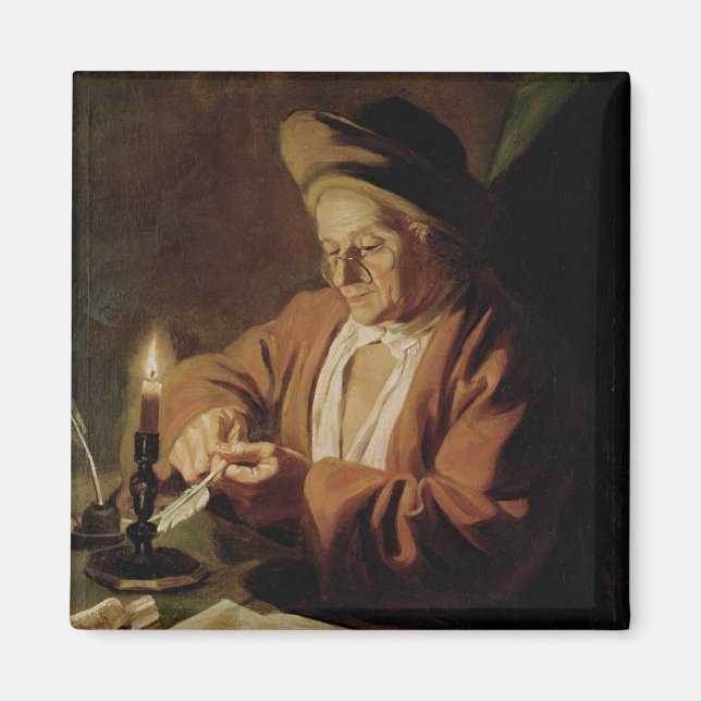 Aimant Écrivain âgé (Devant)