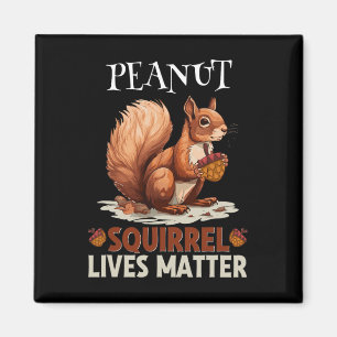 Aimant Écureuil d'arachide mignonne Vit Animaux sauvages 