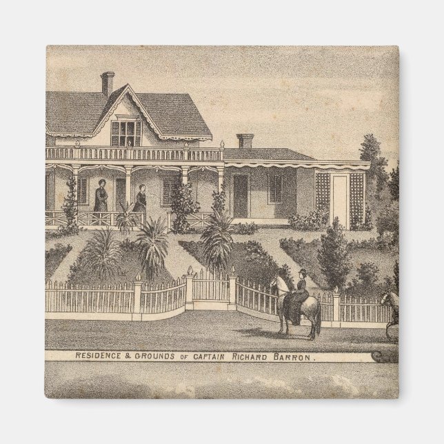 Aimant Eden Landing, Résidence de Barron, entrepôts (Devant)