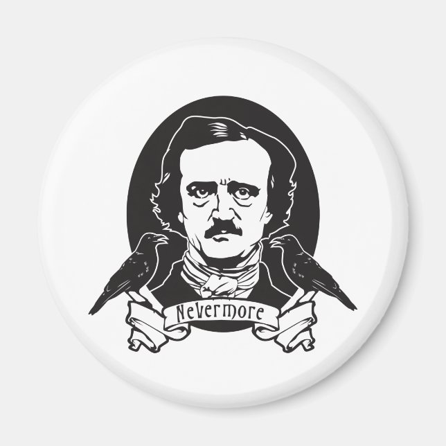 Aimant Edgar Allan Poe (Devant)