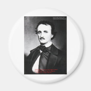 Aimant Edgar Allan Poe "Accès de Sanité" Cadeaux T-shirts