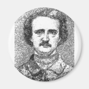 Aimant Edgar Allan Poe Portrait