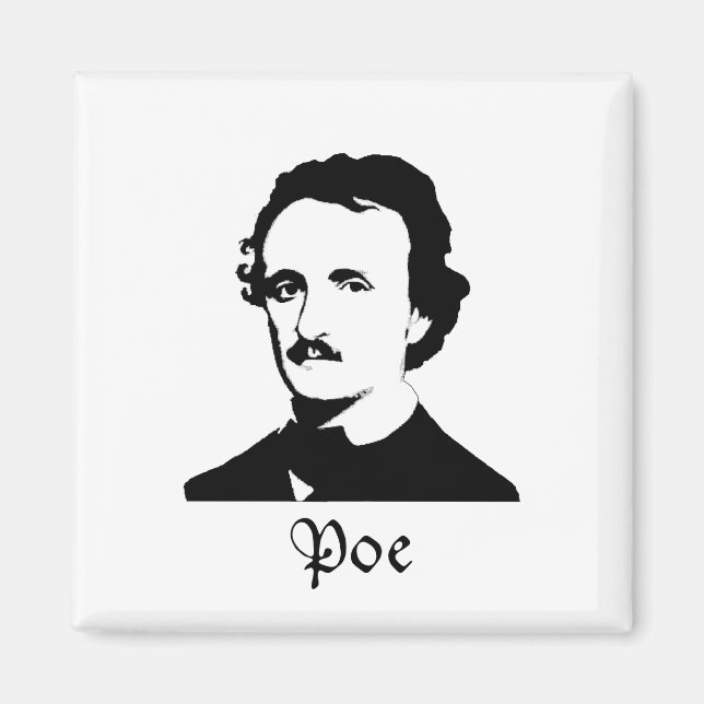 Aimant Edgar Allen Poe (Devant)