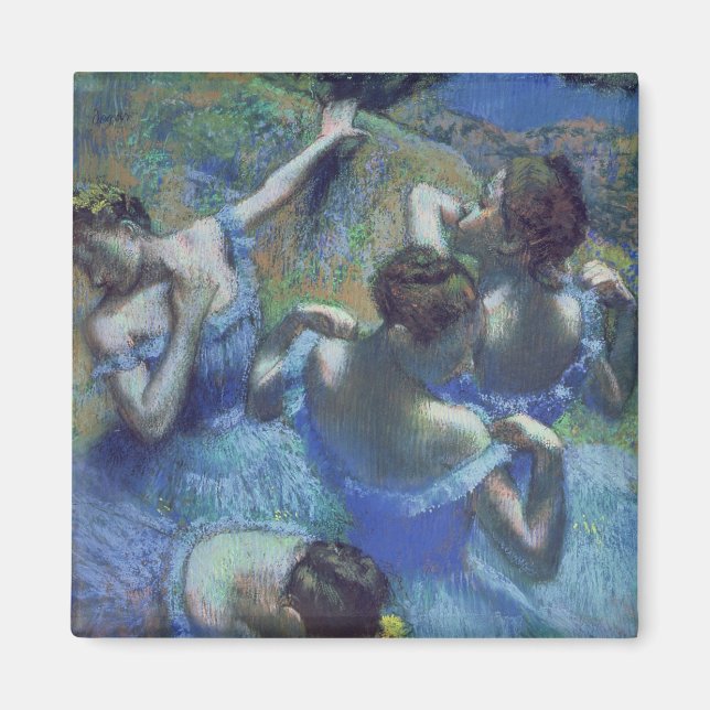 Aimant Edgar Degas | Blue Dancers, c.1899 (Devant)