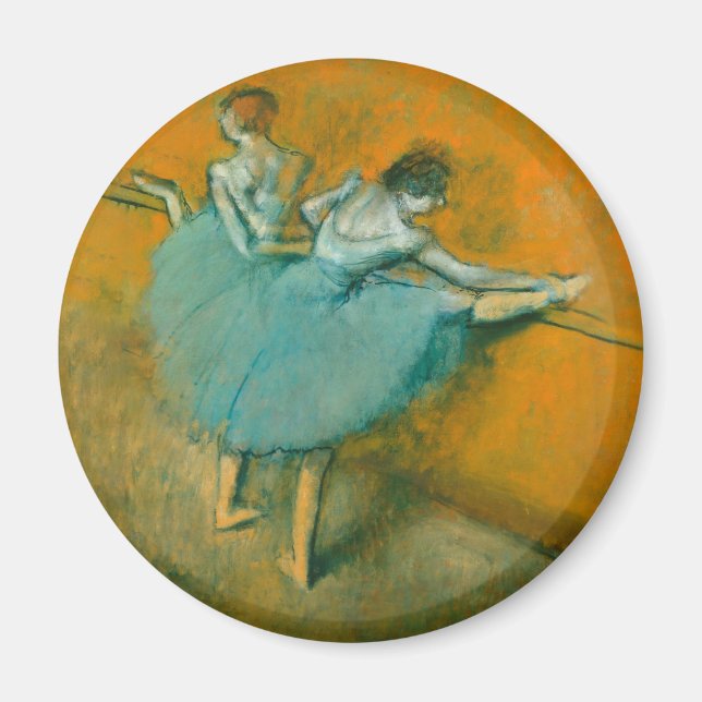 Aimant Edgar Degas Dancers au bar peint des oeuvres d'art (Devant)