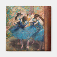 Edgar Degas - Dancers in blue