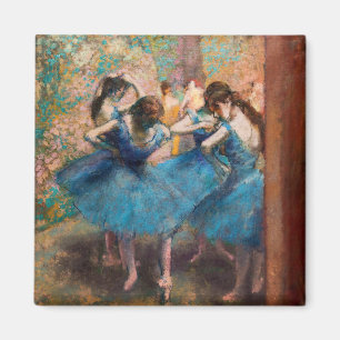 Aimant Edgar Degas - Dancers in blue