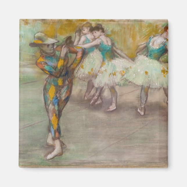 Aimant Edgar Degas - Danse de l'Arlequin (Devant)