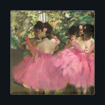 Aimant Edgar Degas - Danseurs en rose<br><div class="desc">Danseurs en rose / Ballerinas en rose - Edgar Degas,  1880-1885</div>