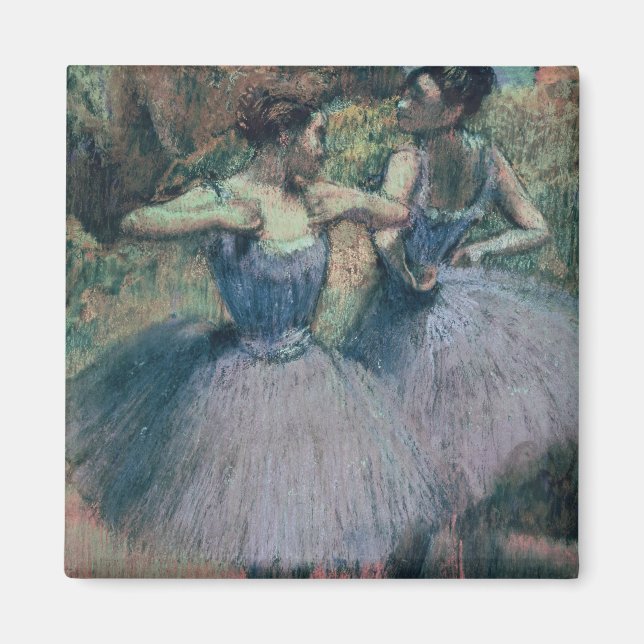 Aimant Edgar Degas | Danseurs en Violet (Devant)