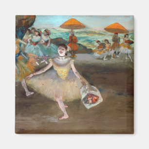 Aimant Edgar Degas - Danseuse au bouquet, saluant sur la 