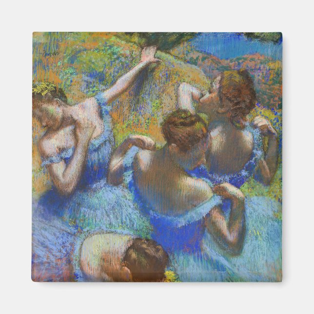 Aimant Edgar Degas - Danseuses bleues (Devant)