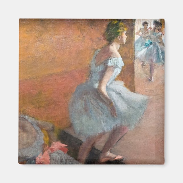 Aimant Edgar Degas - Danseuses montant un escalier (Devant)