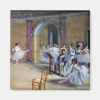 Edgar Degas - Foyer de danse, Opéra rue Le Peletie
