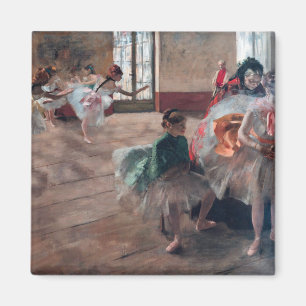Aimant Edgar Degas - La répétition