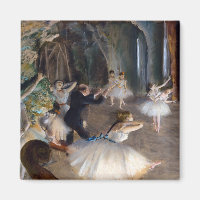 Edgar Degas - La répétition du ballet sur scène