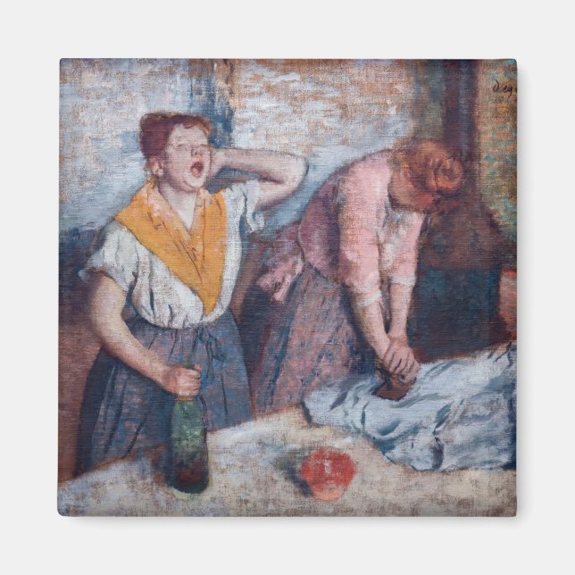 Aimant Edgar Degas - Les repasseuses (Devant)