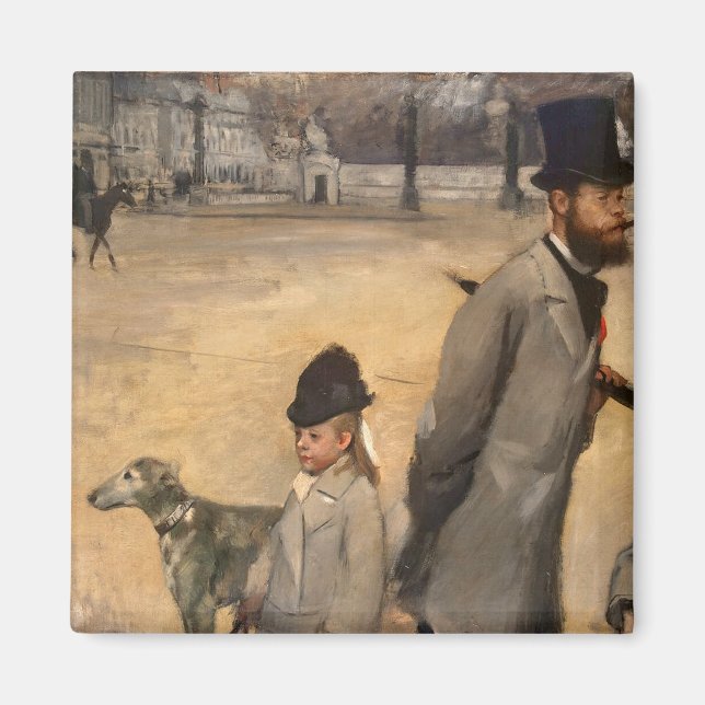 Aimant Edgar Degas | Place de la Concorde, 1875 (Devant)