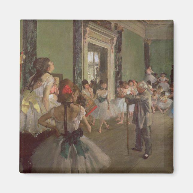 Aimant Edgar Degas | The Dancing Class, c.1873-76 (Devant)