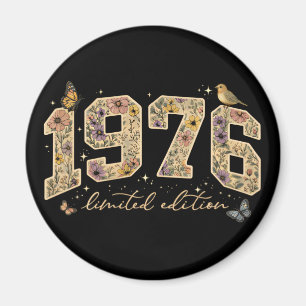 Aimant Édition limitée 50e anniversaire floral 1976