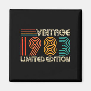 Aimant Édition limitée Vintage 1983 Clic 1983 Hommes Femm