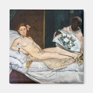 Aimant Edouard Manet - Olympia