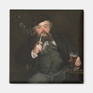 Aimant Edouard Manet - Un bon verre de bière / Le bon boc