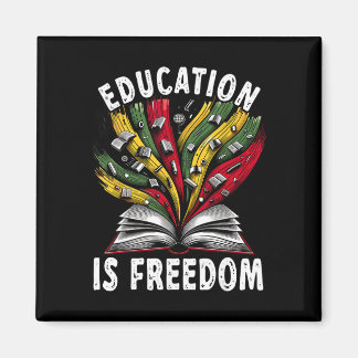Aimant Éducation sur l'histoire noire est Liberté Livres 