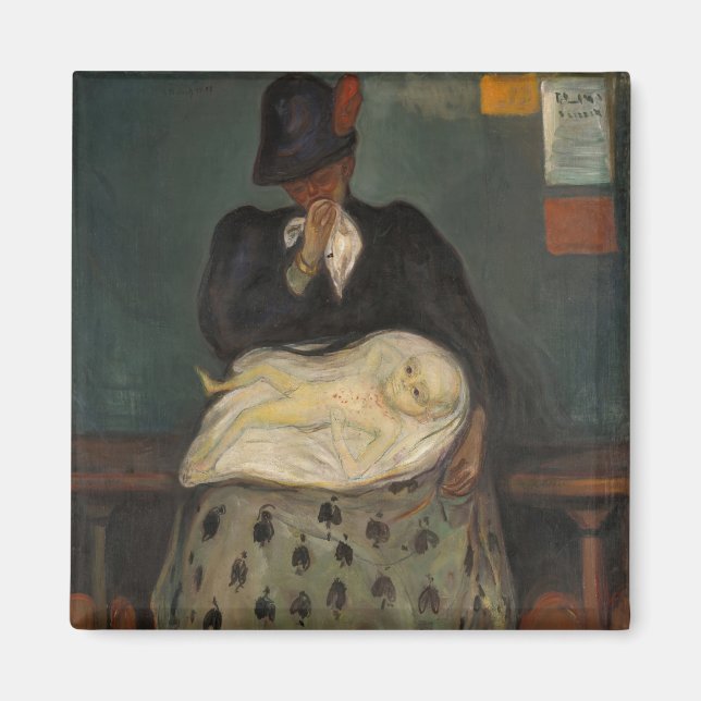 Aimant Edvard Munch - Héritage (Devant)