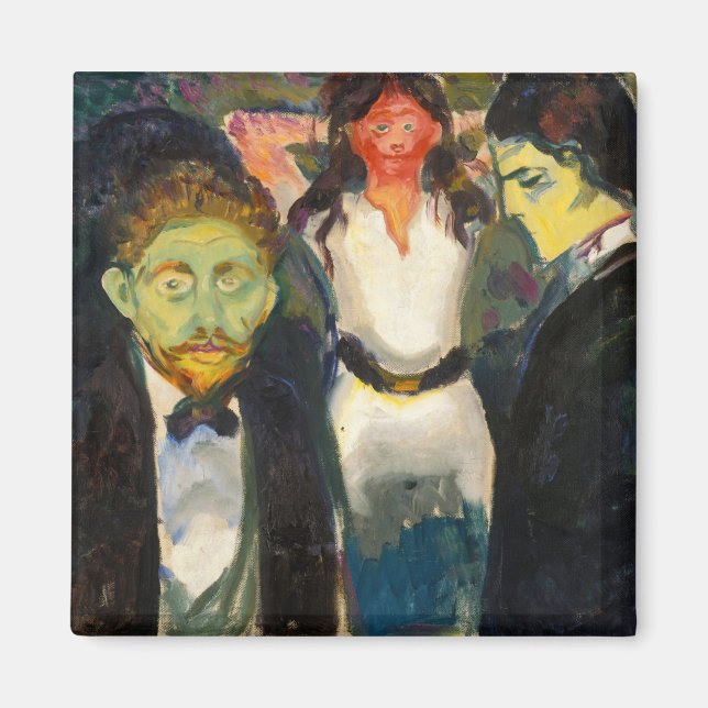 Aimant Edvard Munch - Jealousy (Devant)