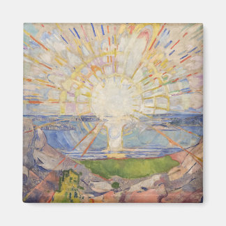 Aimant Edvard Munch Peinture murale Le Soleil (Solen) (19