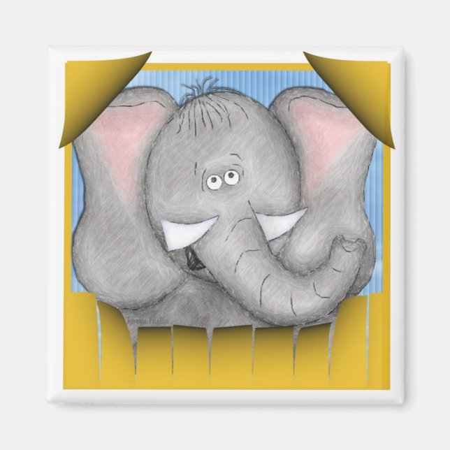 Aimant Edward L'éléphant (Devant)