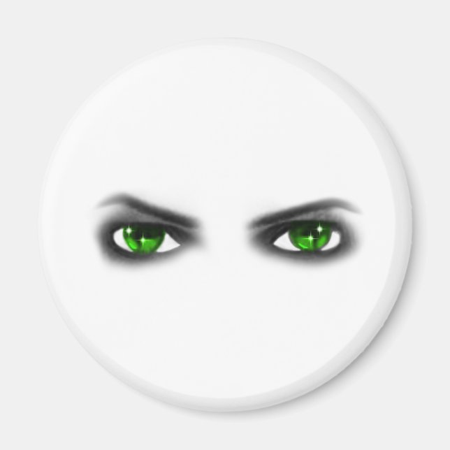 Aimant Eerie Green Eyes (Devant)
