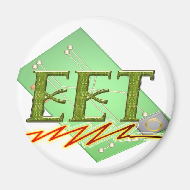 AIMANT EET - ELECTRICAL ENGINEER TECH CIRCUIT BOARD LOGO (Devant)