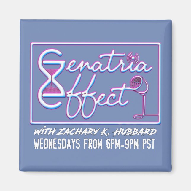 Aimant Effet Gematria - Réfrigérateur magnétique (Devant)