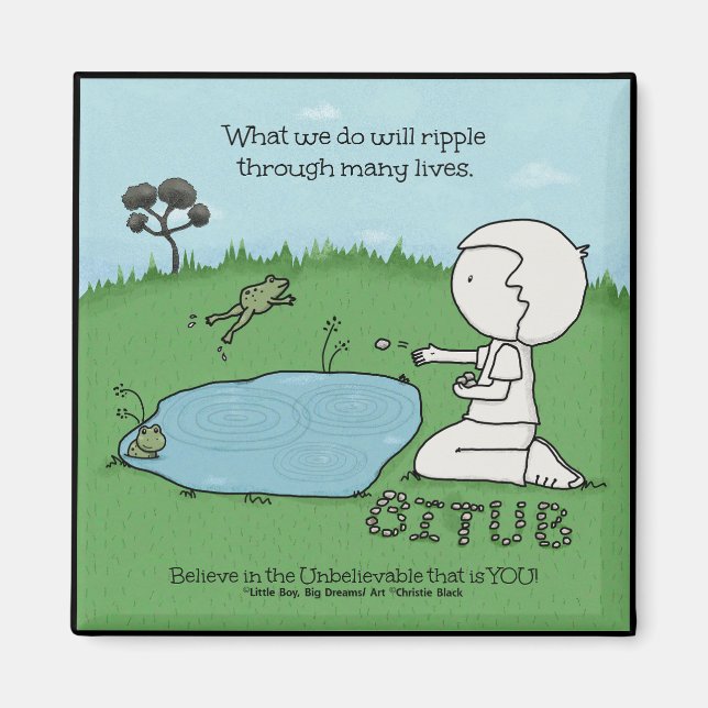 Aimant Effet Ripple (Devant)