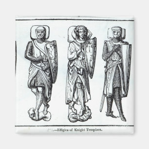 Aimant Effigies des chevaliers Templars