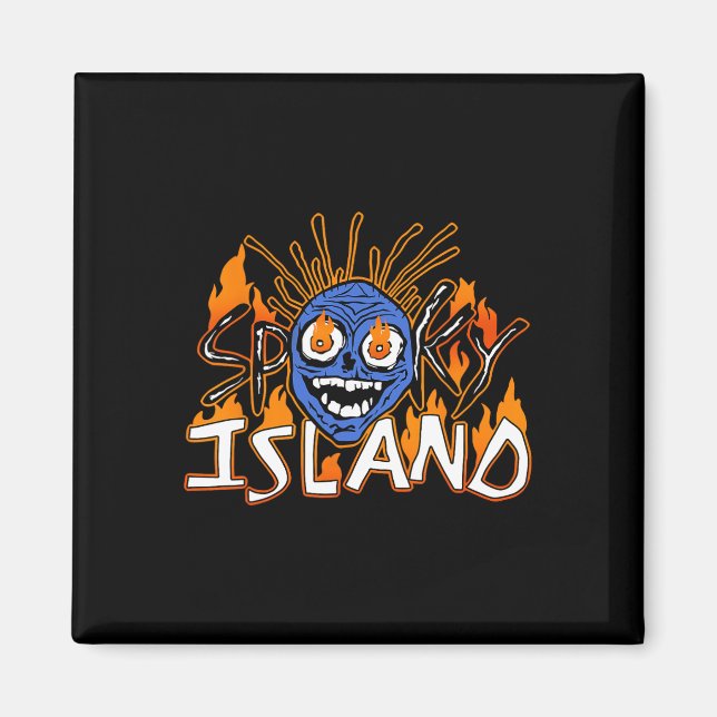 Aimant Éffrayant Island Amusement Park Island Resort Hall (Devant)