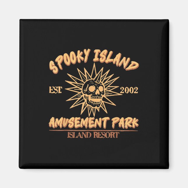 Aimant Éffrayant Island Est 2002 Parc d'attractions Honde (Devant)