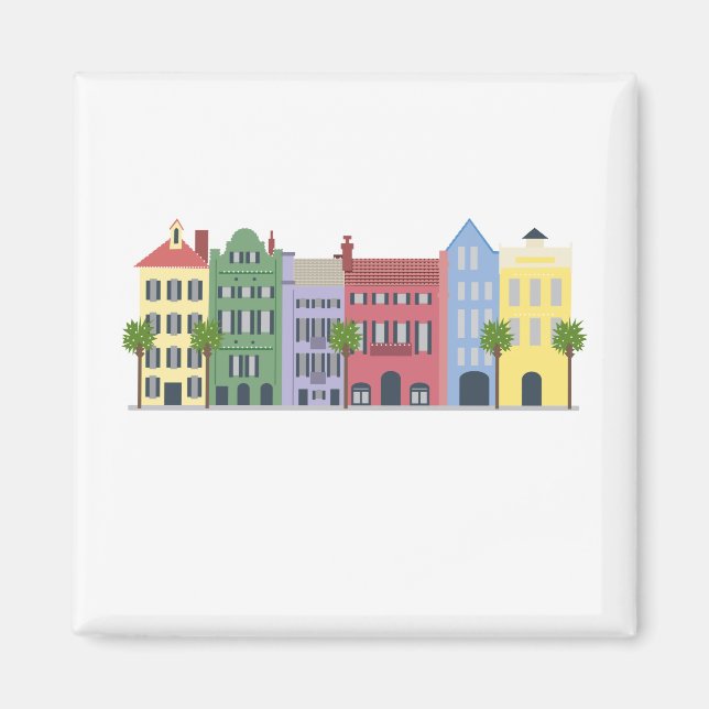 Aimant EFxZ_18_RainbowRowXmas-01 (Devant)