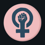 Aimant Égalité des droits des femmes<br><div class="desc">Égalité des droits des femmes</div>